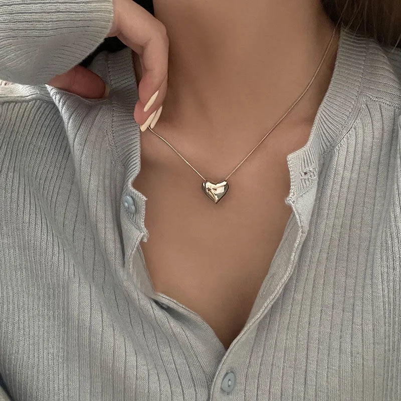 Collar con Colgante de Corazón