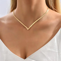 Collar en forma de V